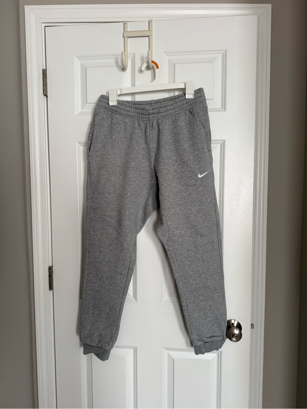 Nike Gray Fleece Jogger Pants